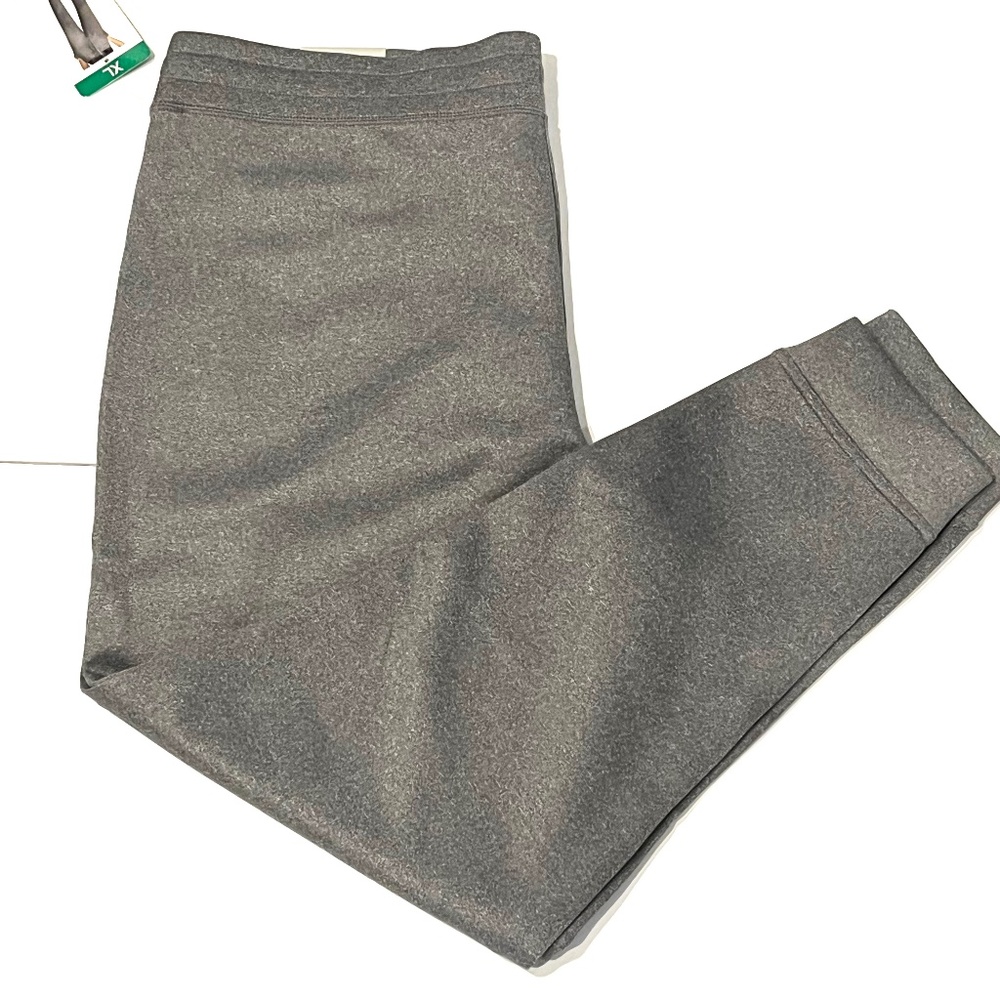 32 DEGREES HEAT Women's Grey Tech Fleece Jogger Pants - Size XL